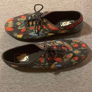 Vans Knitted Floral Sneakers